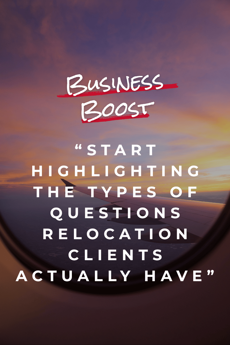 Elevate What You Offer And Who You Attract By Positioning Yourself As A Relocation Agent