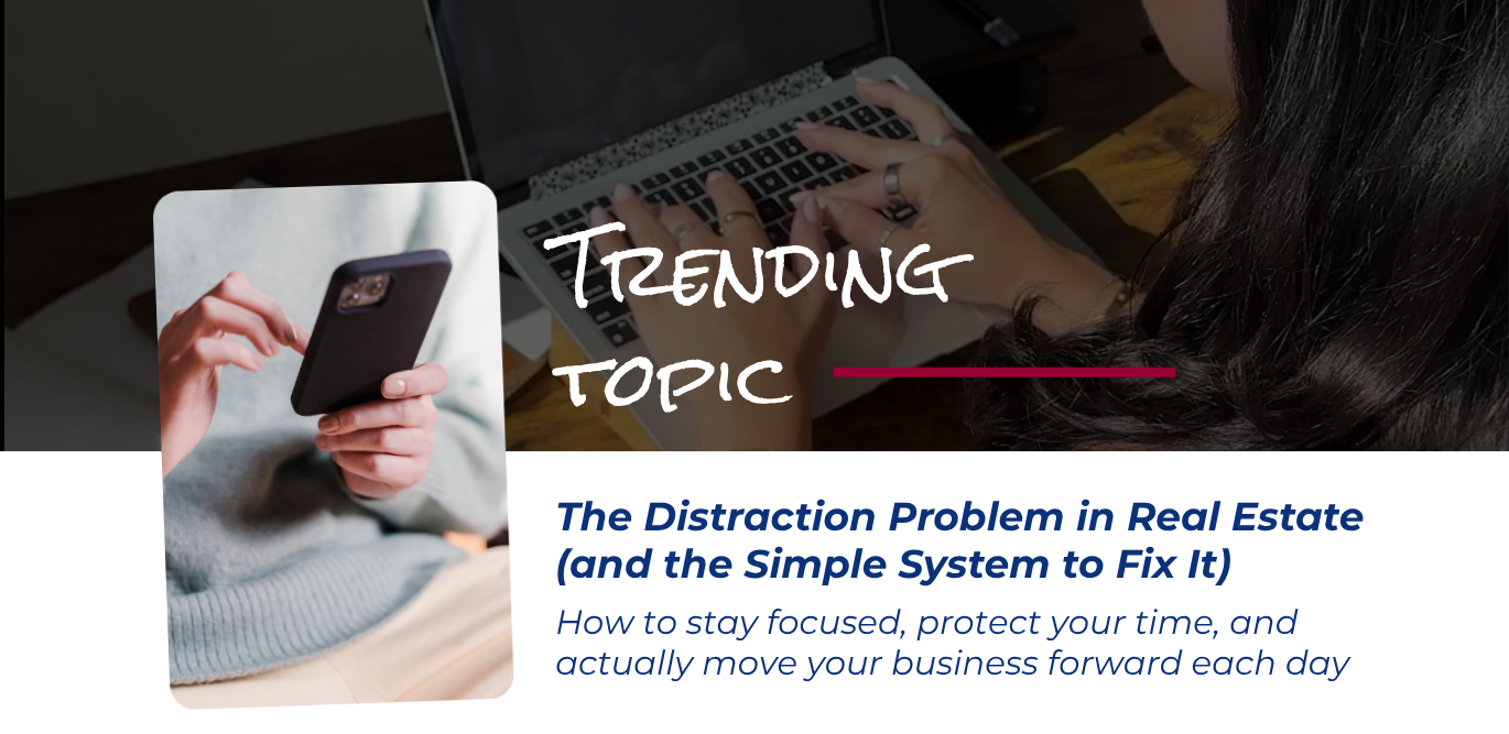 real estate agents productivity