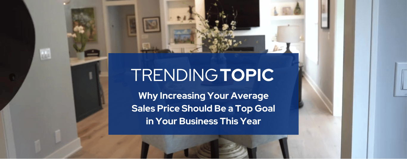 average sales price for real estate agents