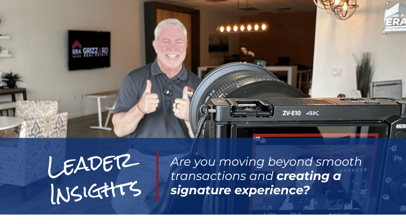 real estate agents signature experience