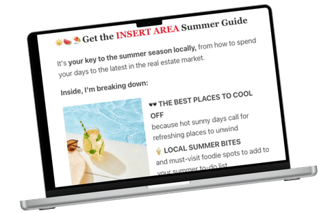 customizable local summer guide