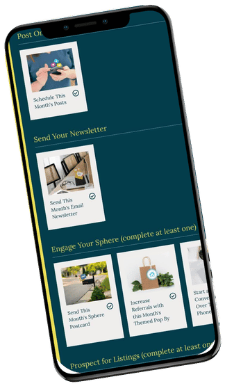 monthly plan for real estate agents