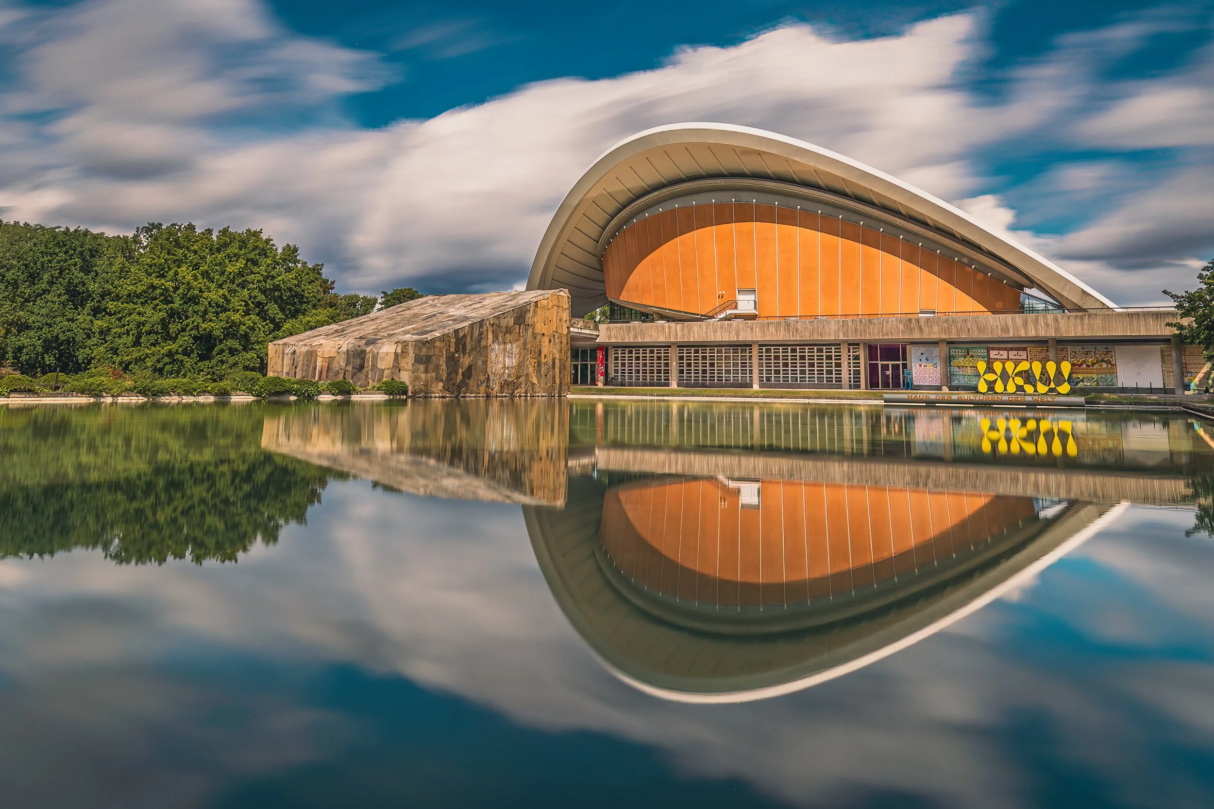 Haus der Kulturen, Berlin, Germany.