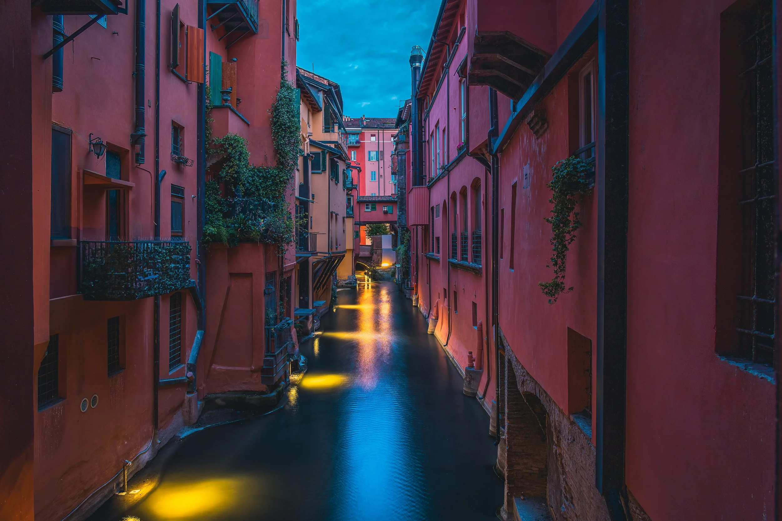 Little Venice, Bologna, Italy.