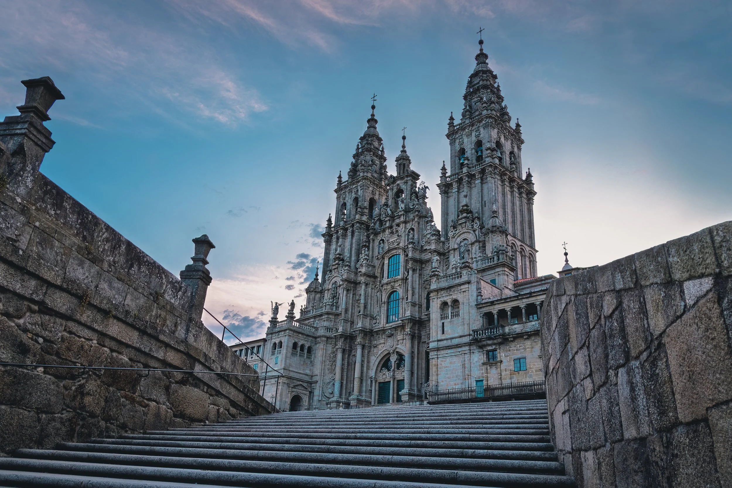 Cathedral, Santiago de Compostela, Spain.