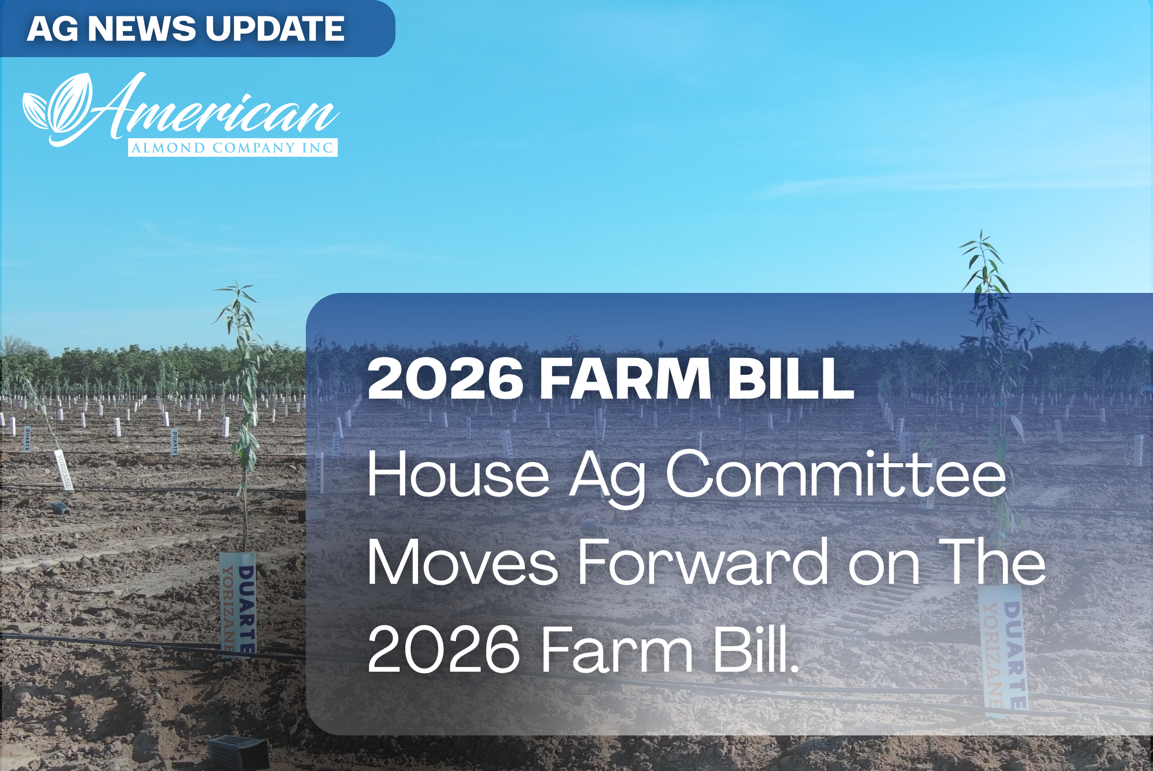 2026 Farm Bill Progression