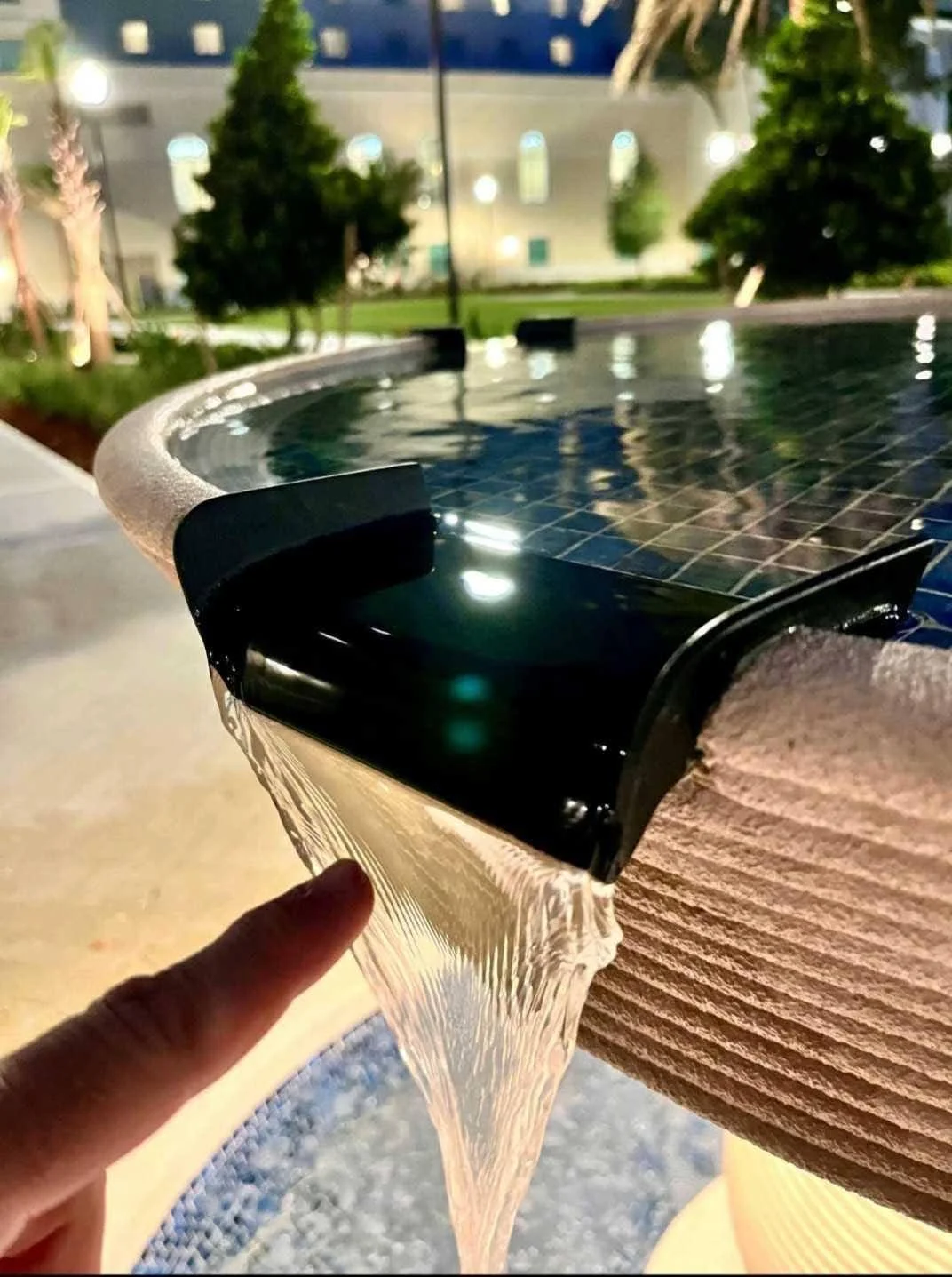 Custom Fountain water diverters