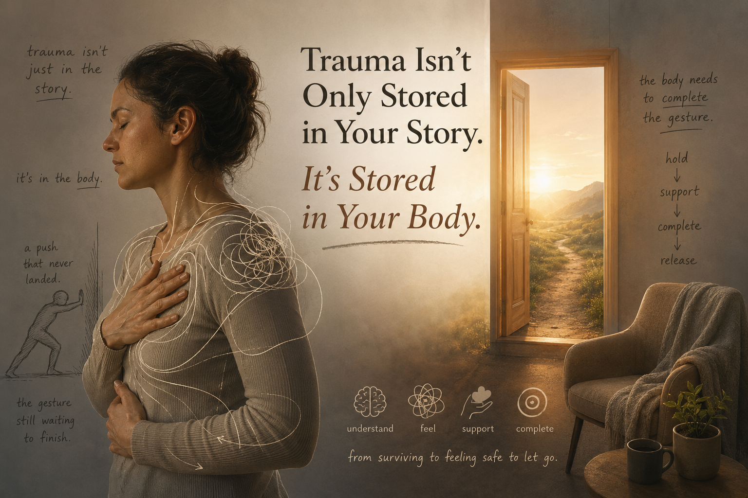 Trauma Isn't Only Stored in Your Story. It lives in Your Body.