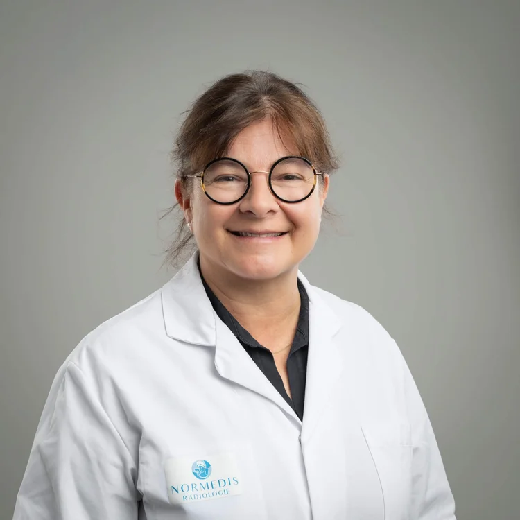 Portrait du Dr Virginie Marcellin, radiologue du groupe Normedis en Normandie