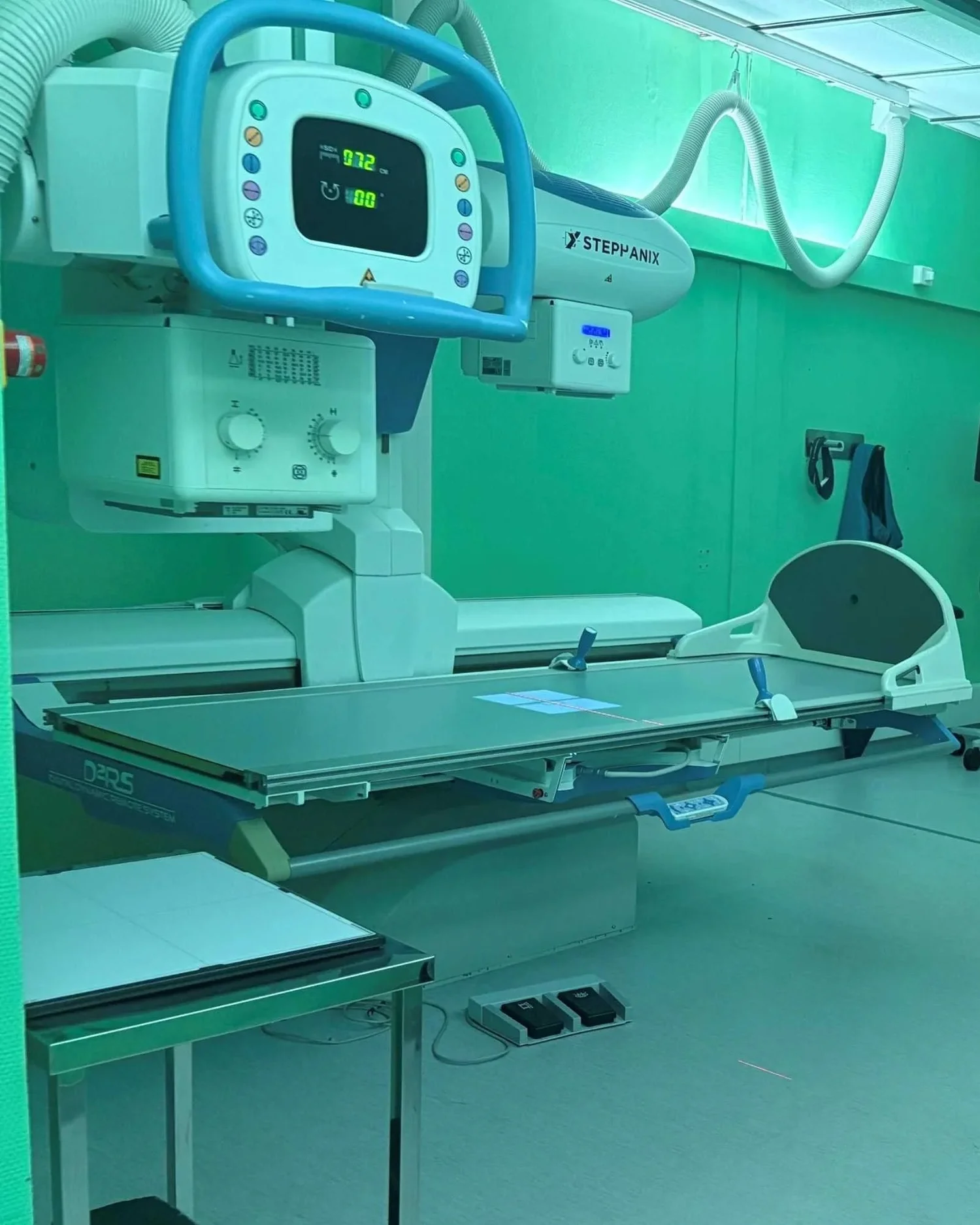 Salle de radiographie dans un centre Normedis en Normandie
