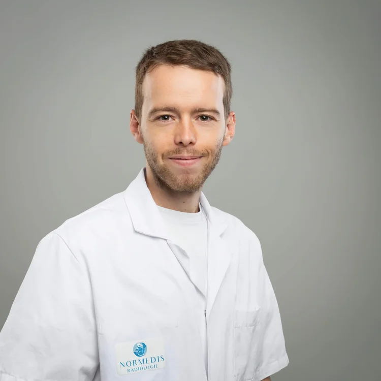 Portrait du Dr Augustin Huet, radiologue du groupe Normedis en Normandie
