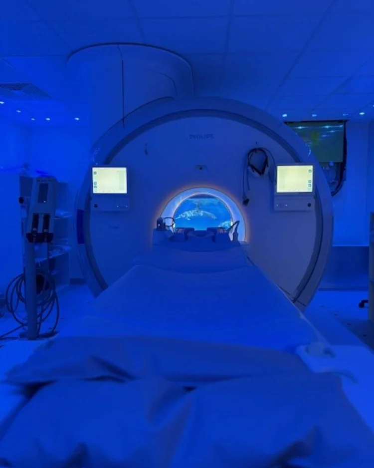 Salle IRM Normedis à l'Hôpital Simone Veil de Valognes