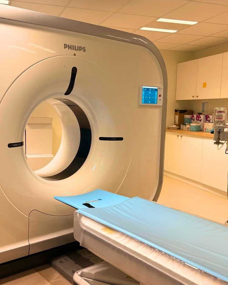 Salle de scanner du centre Normedis de Carentan