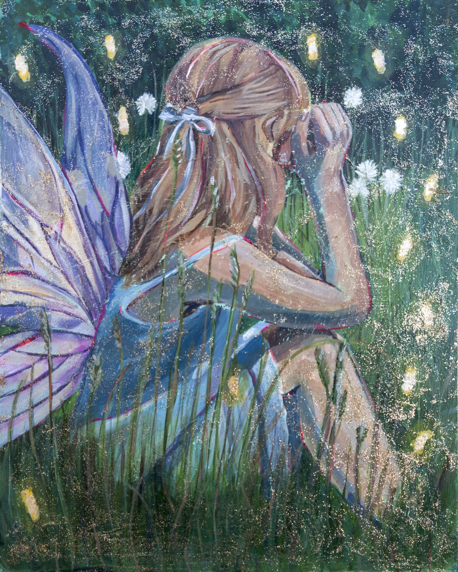 Haiku: When I was a girl \
I was a fairy. Why do \
men take that from us?