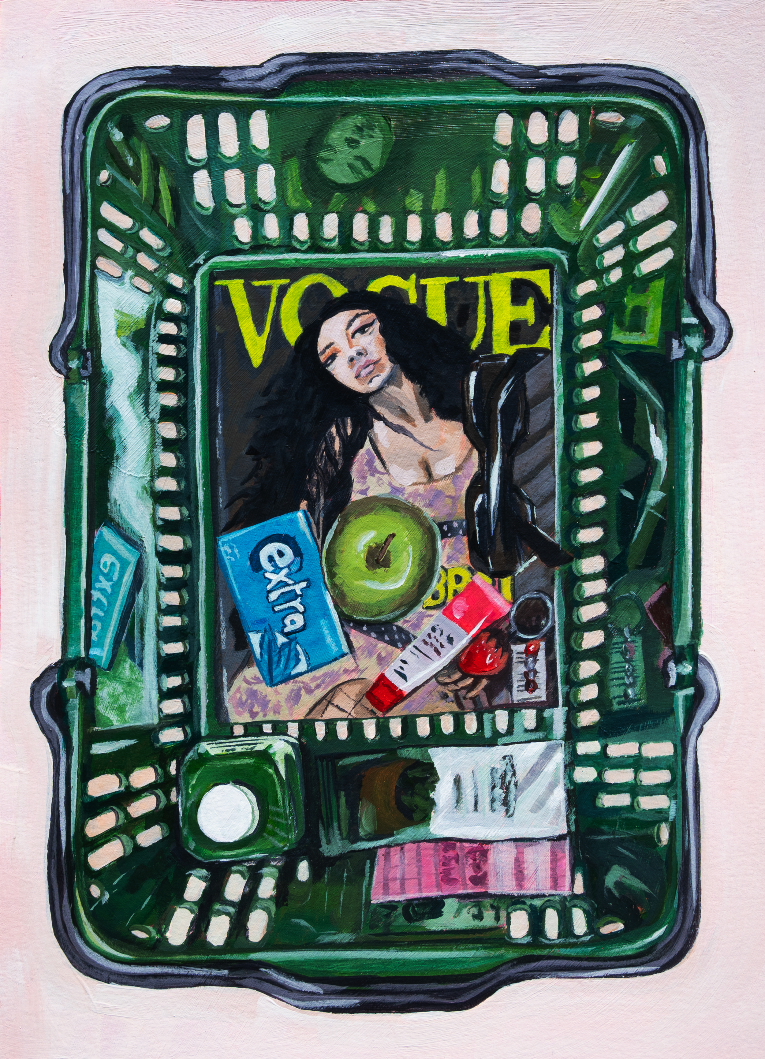 Haiku: "Girls Carrying Sh*t” \

A widespread phenomenon \

A modern still-life 