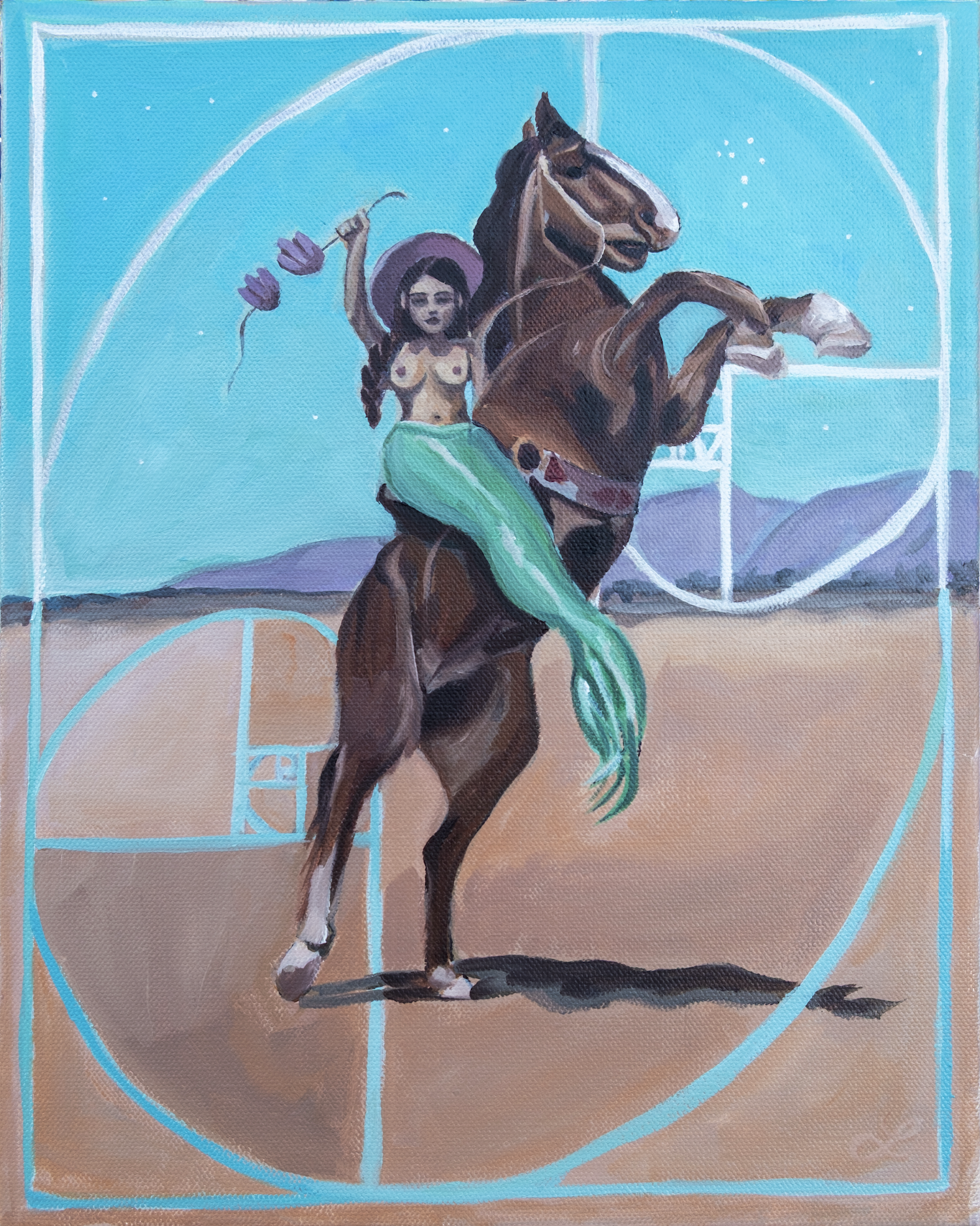 Haiku: This one's called "Freehaw! \
I made it for your bathroom \
Tile sides. Pleiades. 