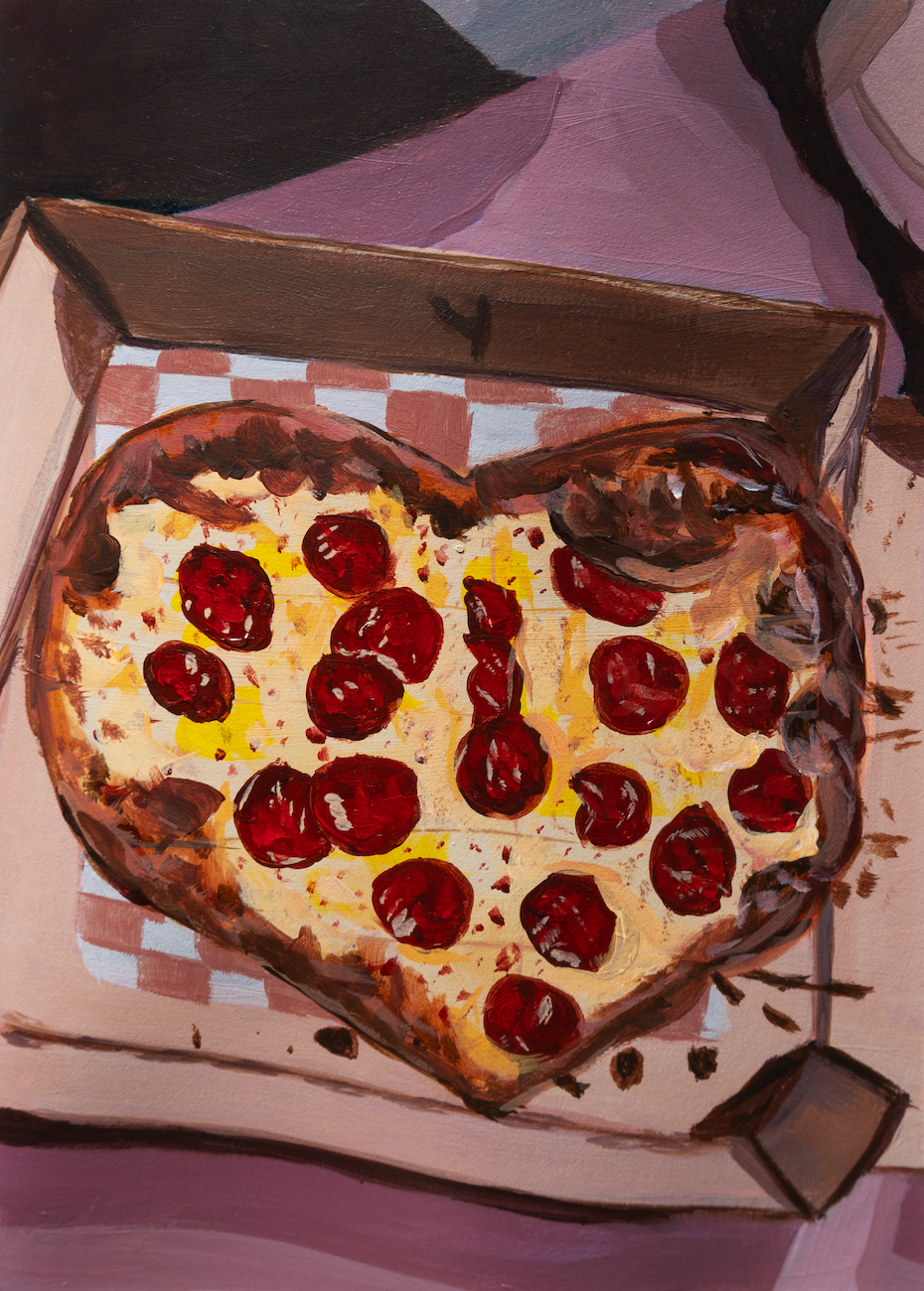 Haiku: A heart-shaped pizza \

That can only mean one thing \

It’s February. 