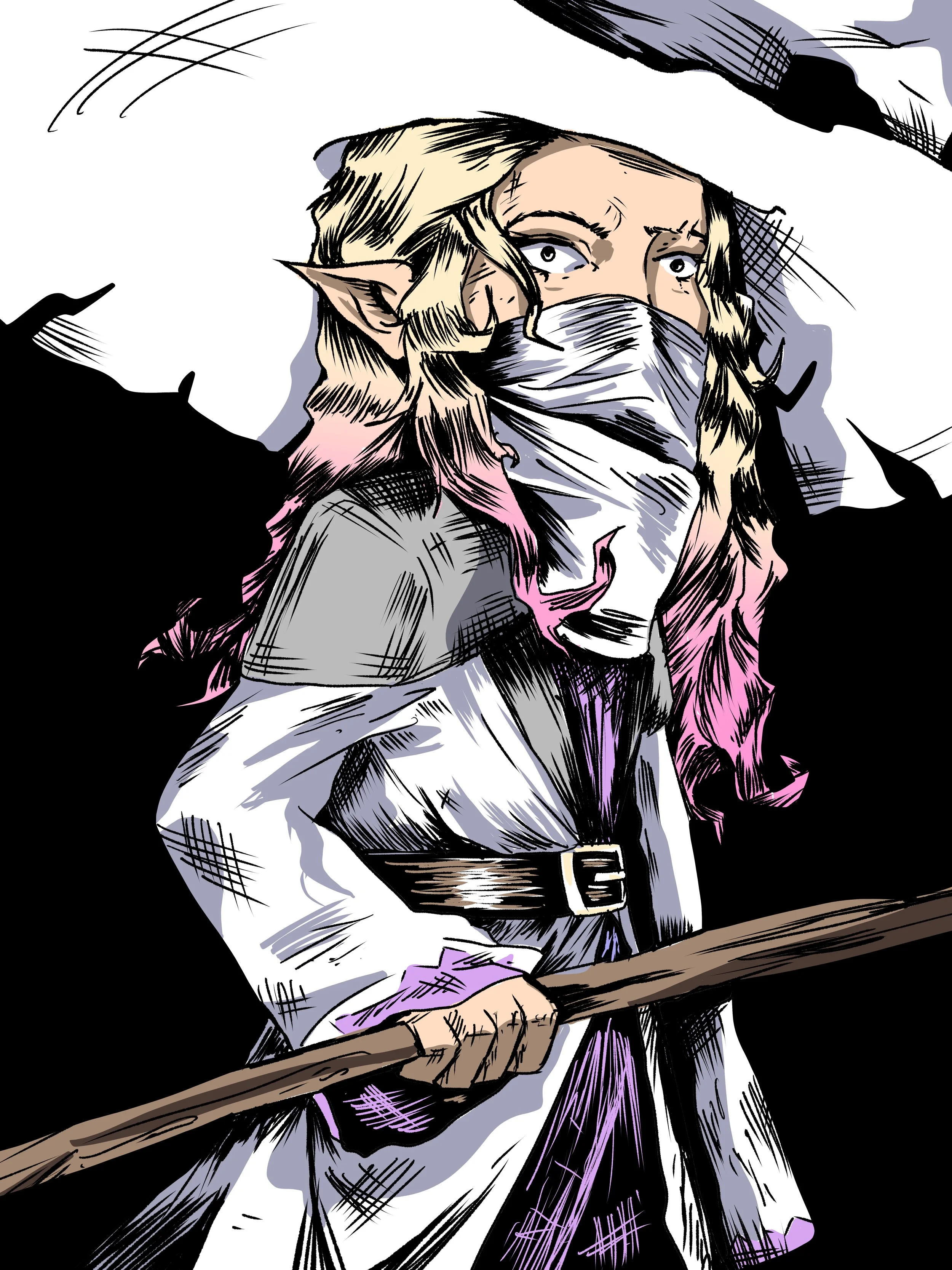 Little Wizard - Chris Riddell Inspired