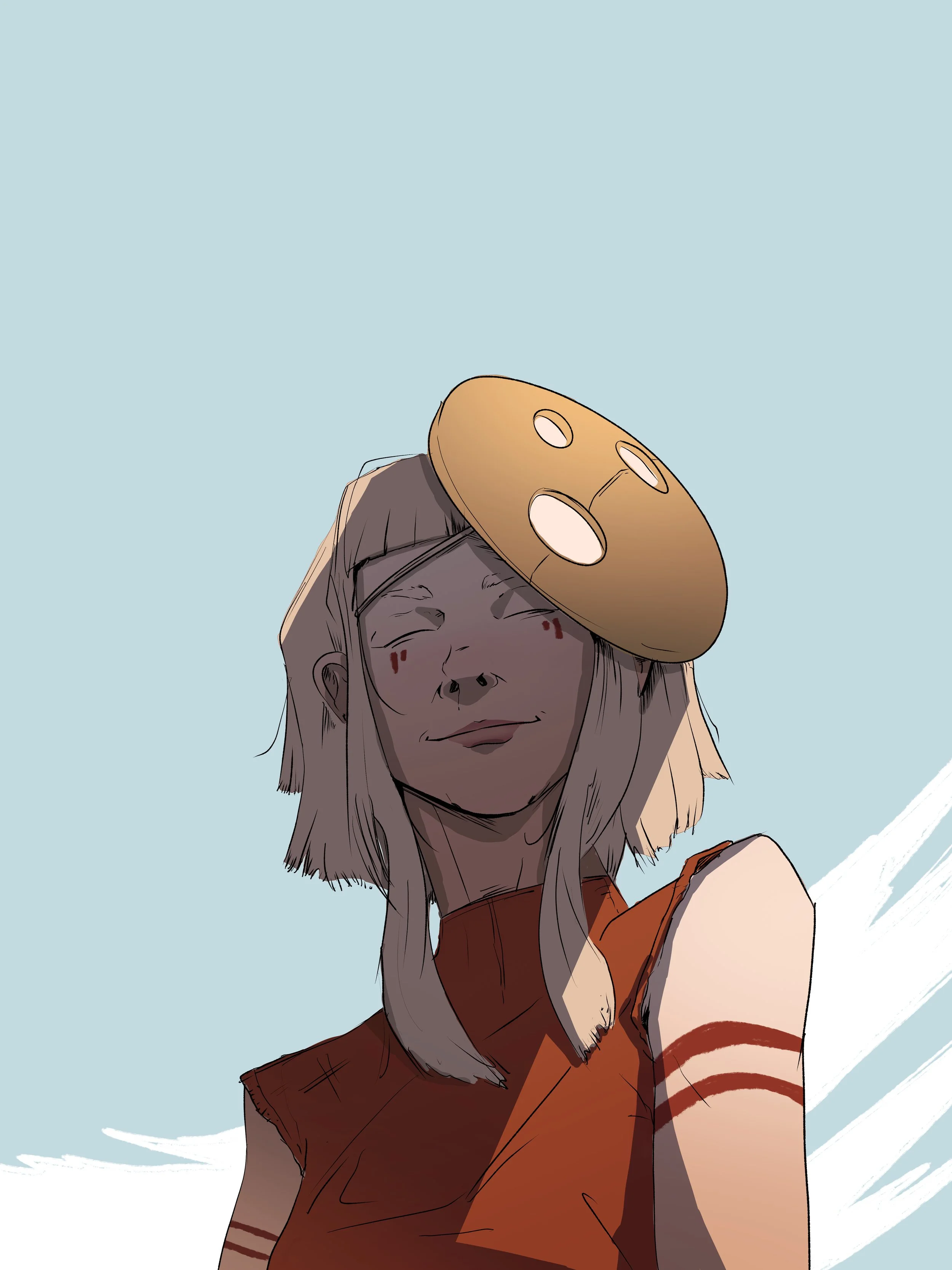 Clear Skies - Aurora x Sky Fanart