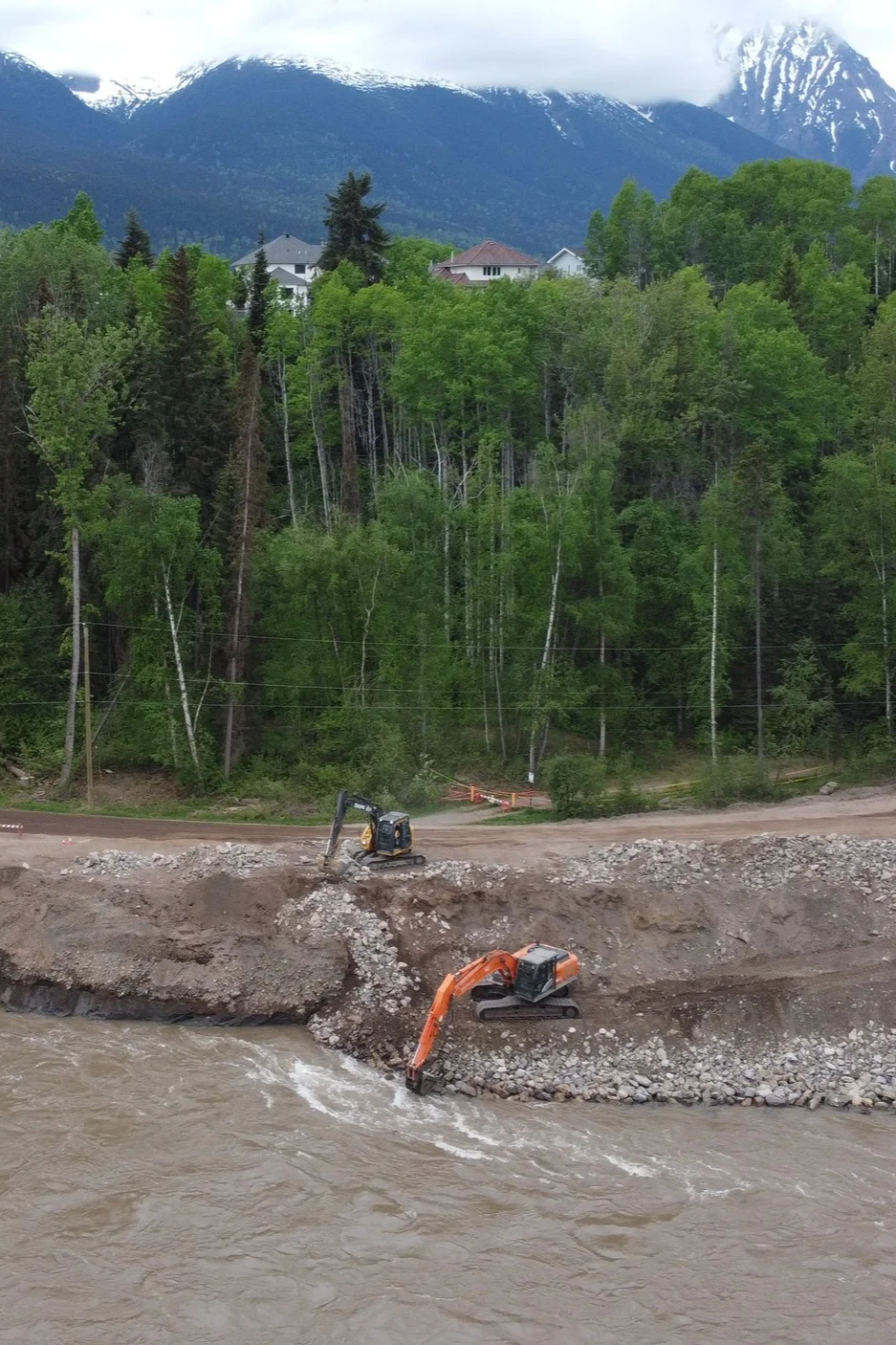 Bulkley Riprap Placement