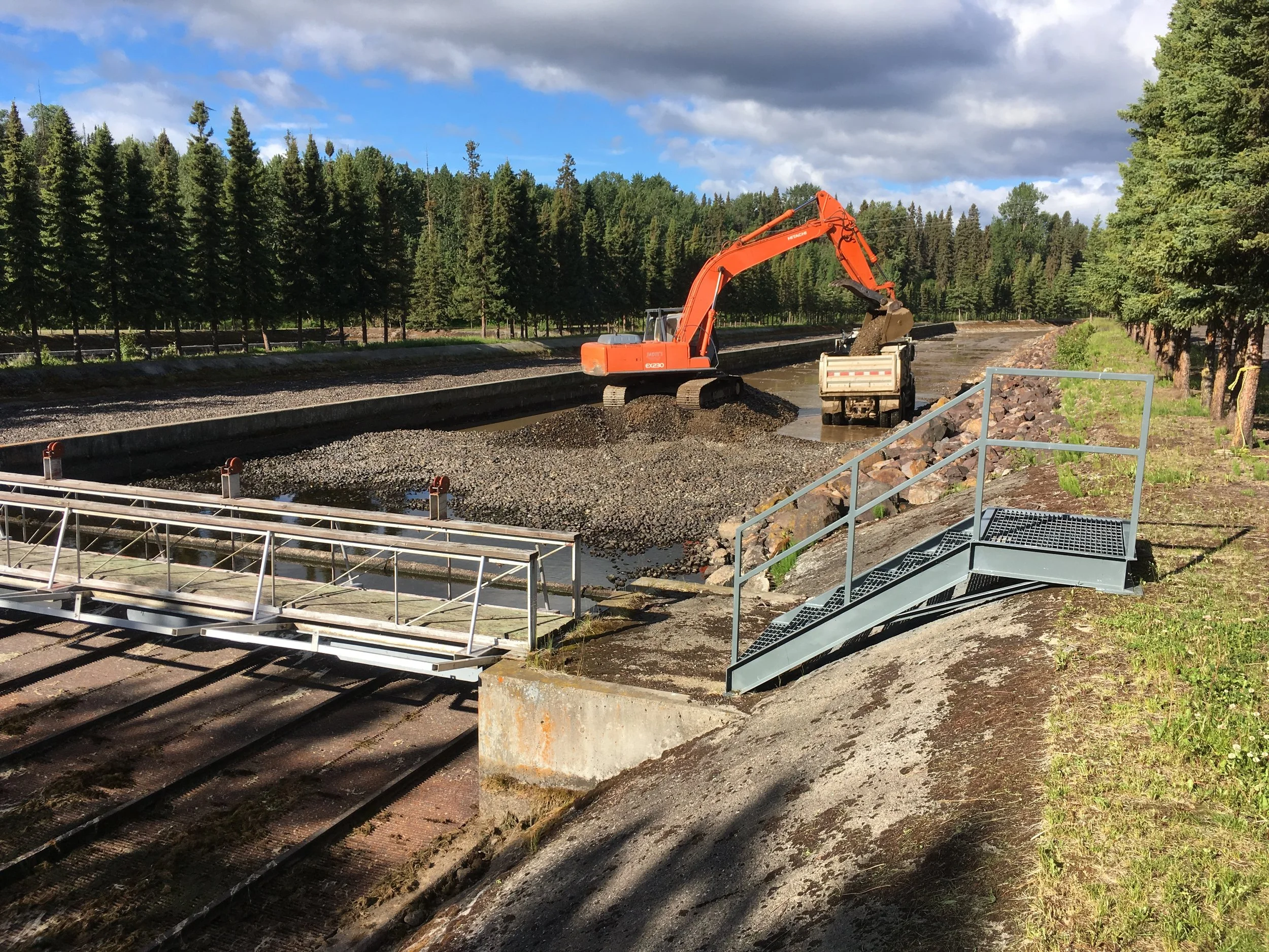 Fulton & Pinkut Creek Spawning Channels
