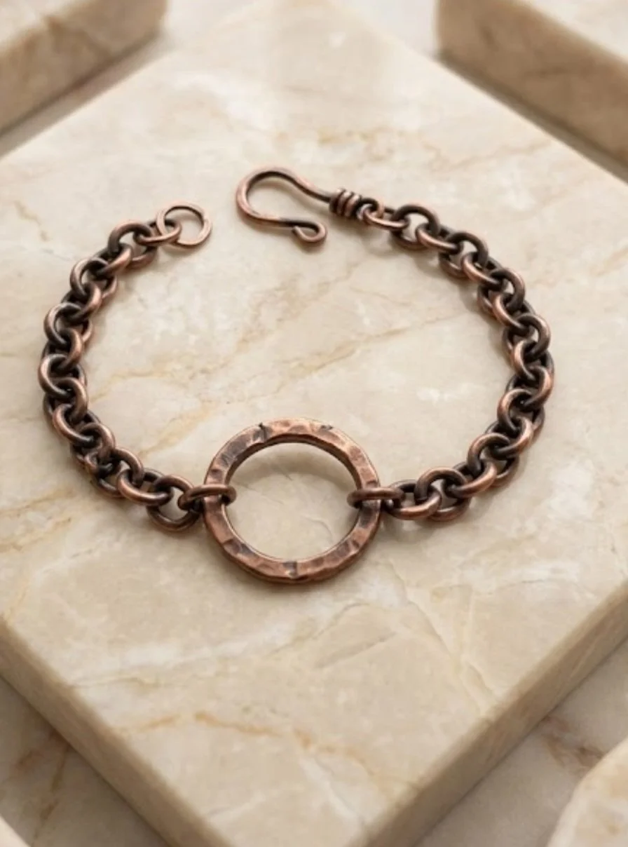 Rustic Copper Bracelet