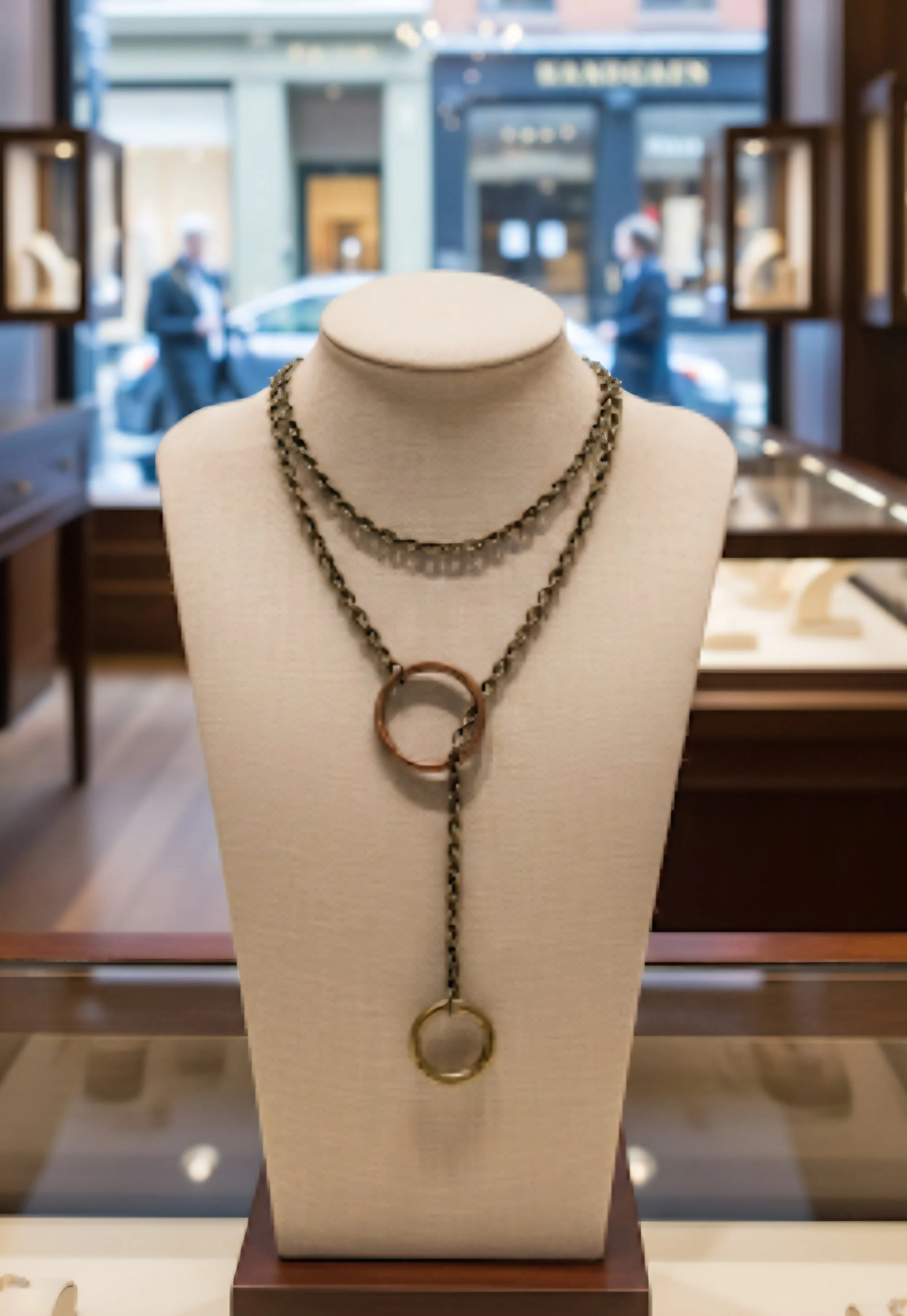 Elegance Interlinked Pendant Necklace