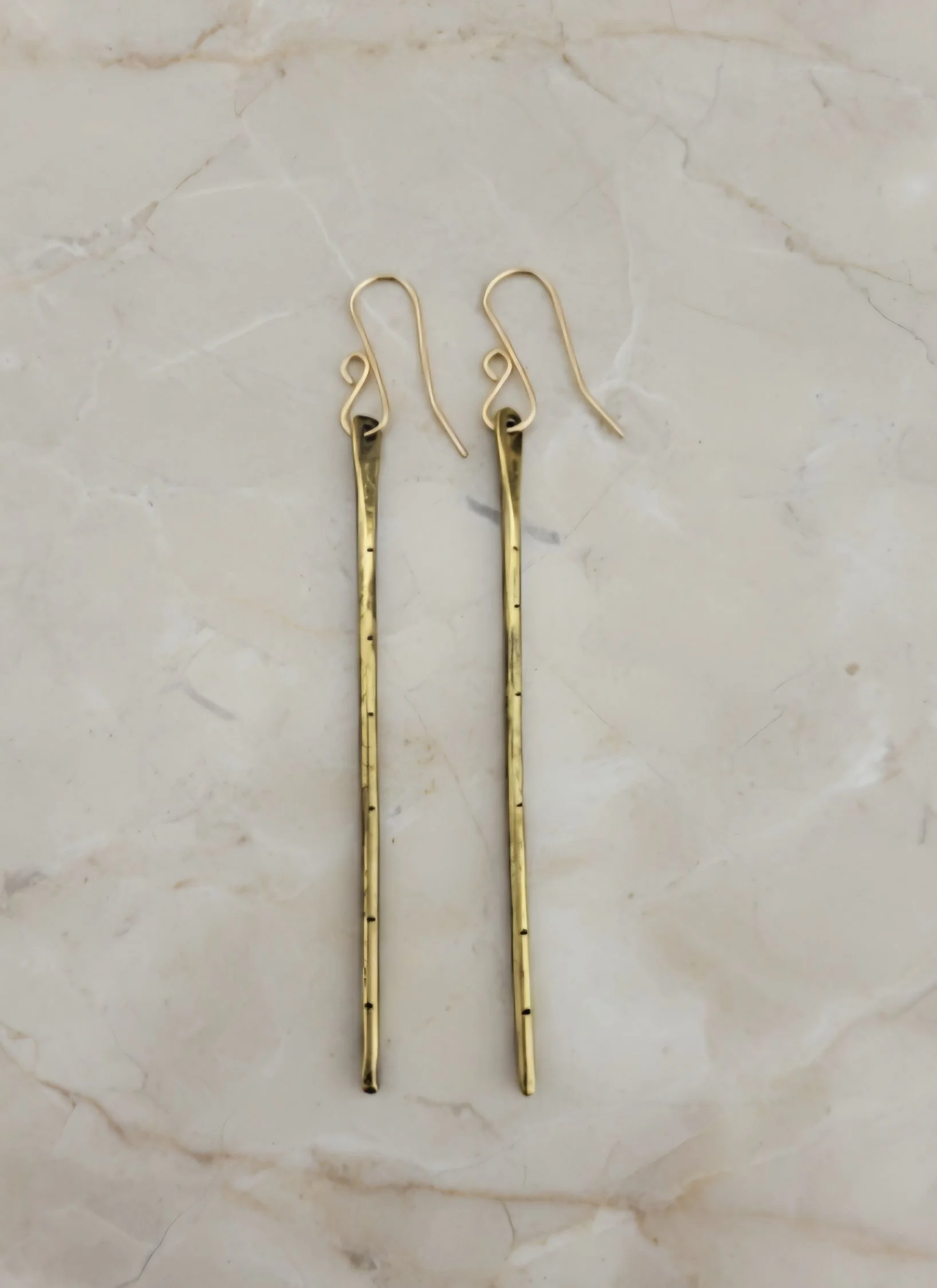 Minimalist Linear Earrings