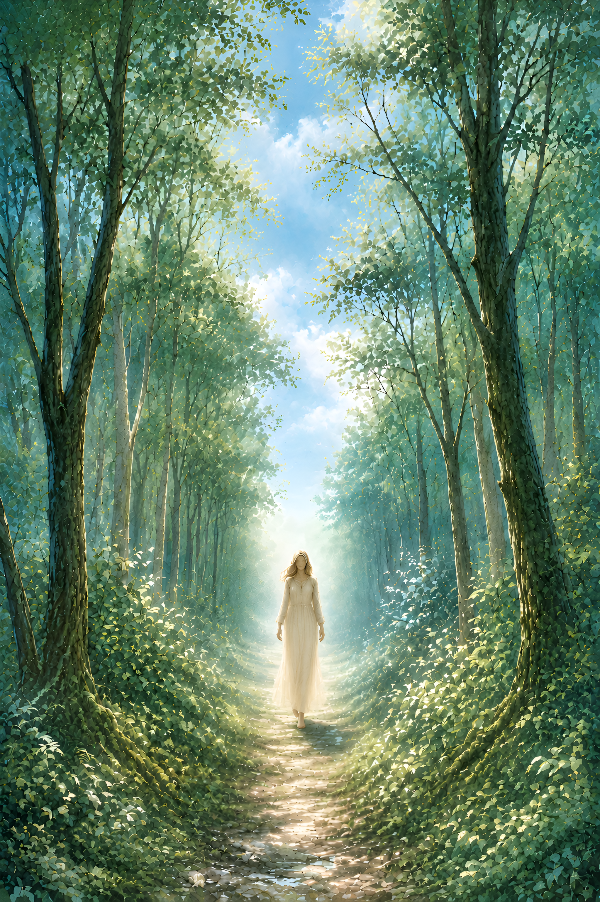 Eight weeks. Four archetypes. Five paintings. One Woman — You