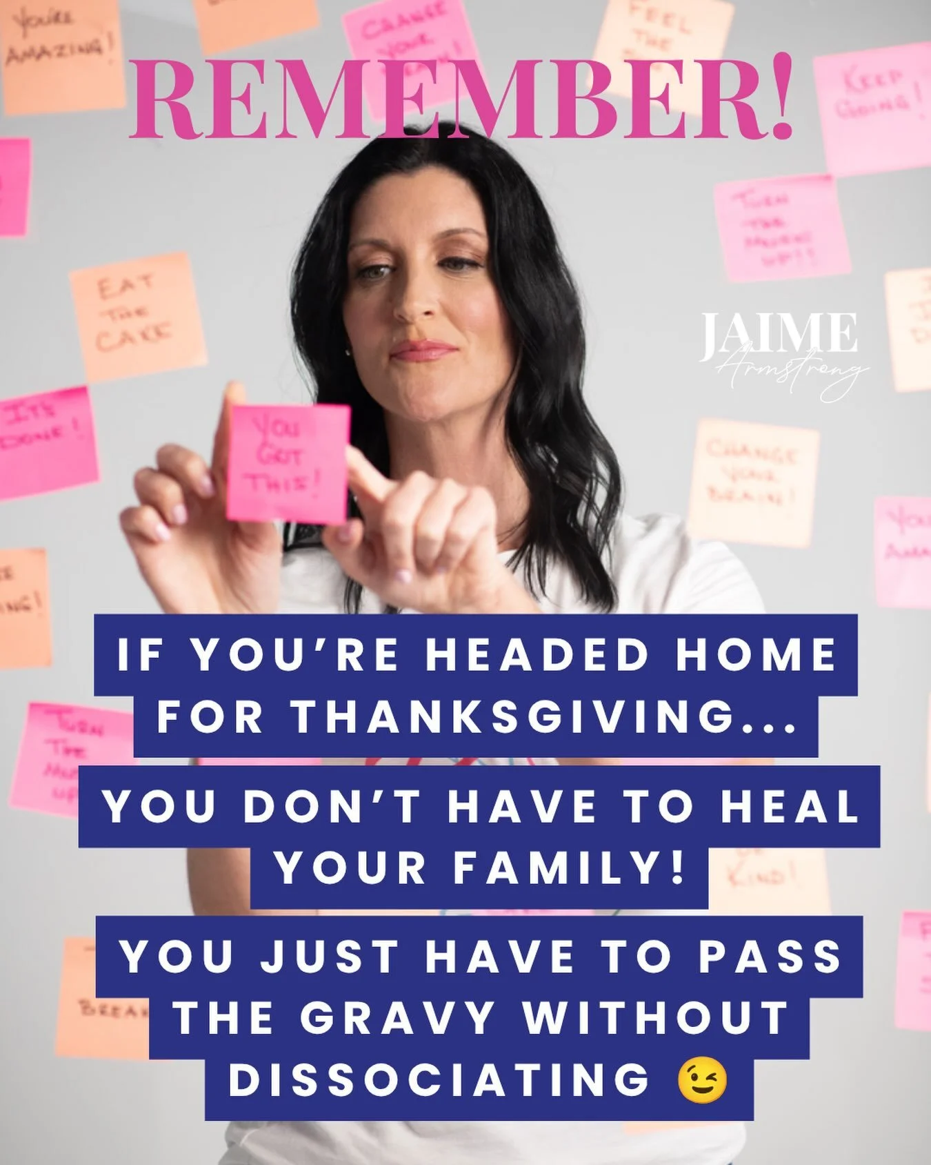 For all my Canadians out there, on this holiday weekend, remember&hellip;you are supposed to outgrow your family! 

Which means, you may know more or have more available to you than they will. 

Just like when you back in elementary school and yo