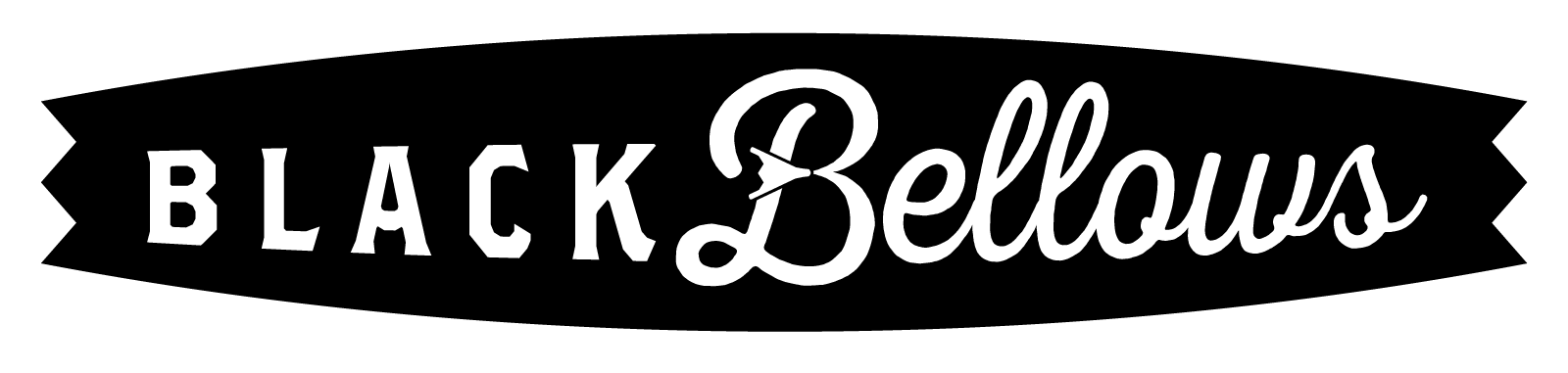 Black Bellows logo with stylized text and a small bell icon.