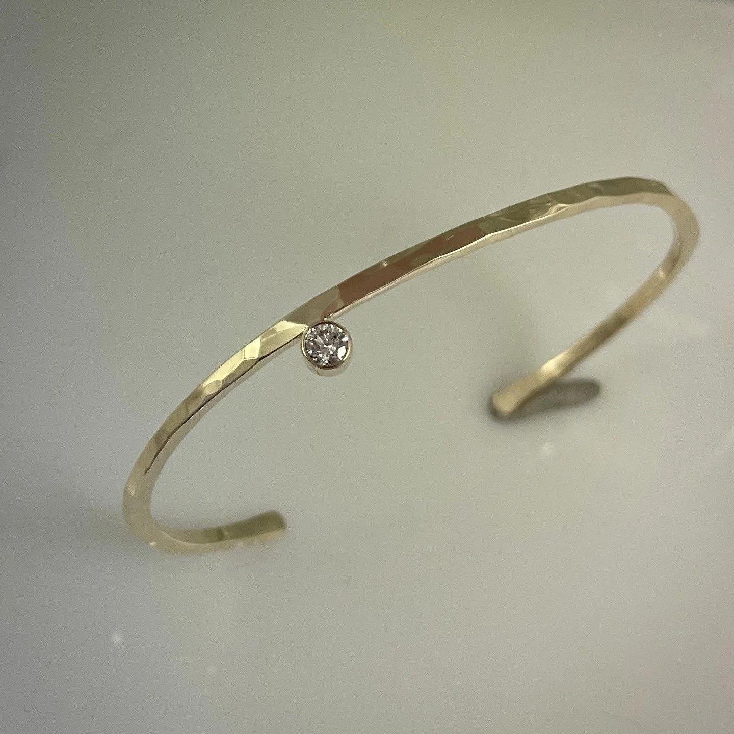 HOT ONE
14k yellow gold cuff bracelet--2400.00