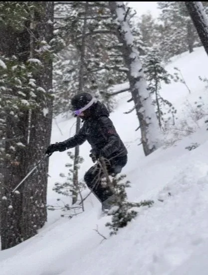 Skye is the youngest certified female ski instructor in the Southwest Region.