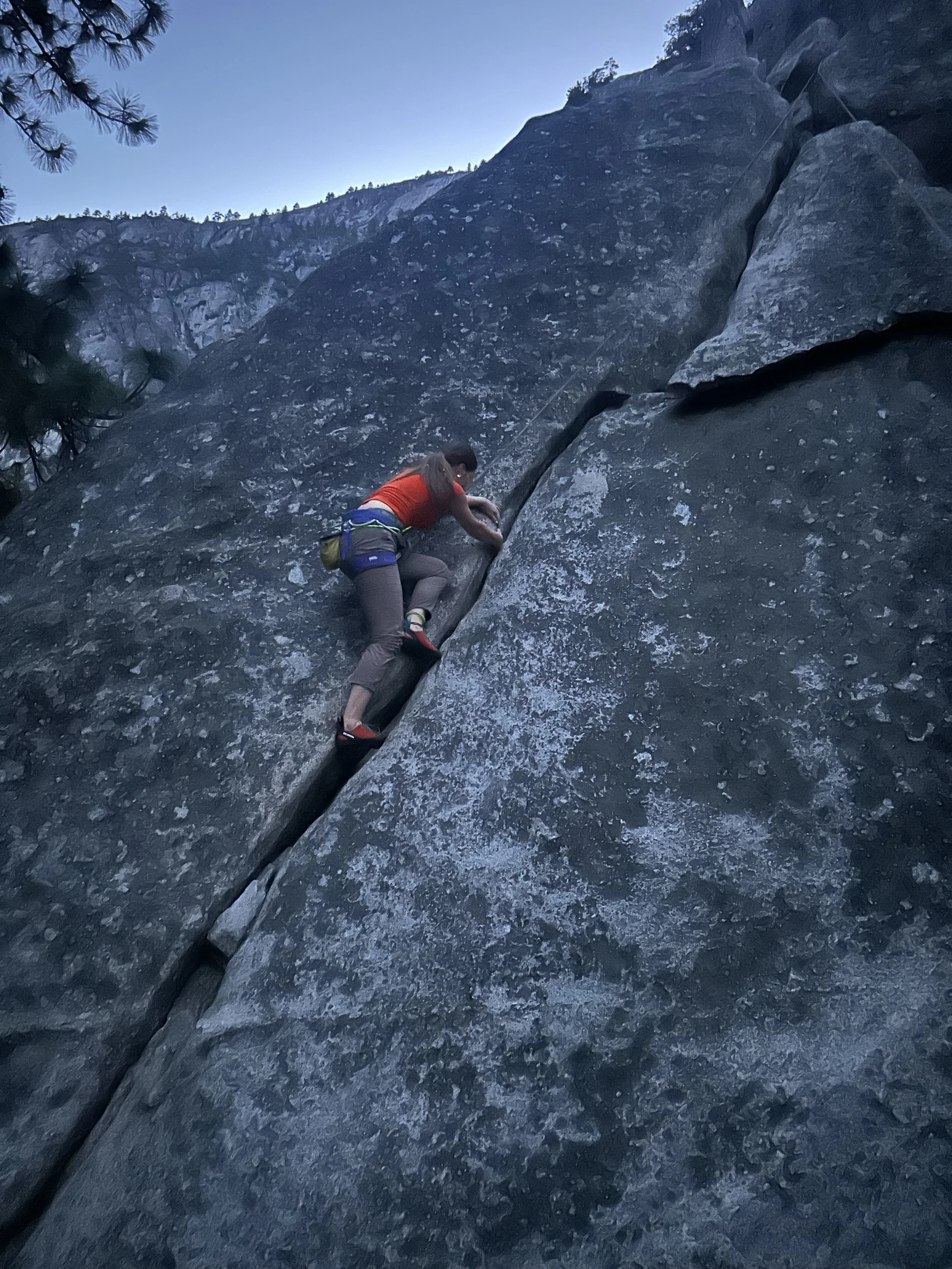 Skye spent part of last summer working in Yosemite National Park.