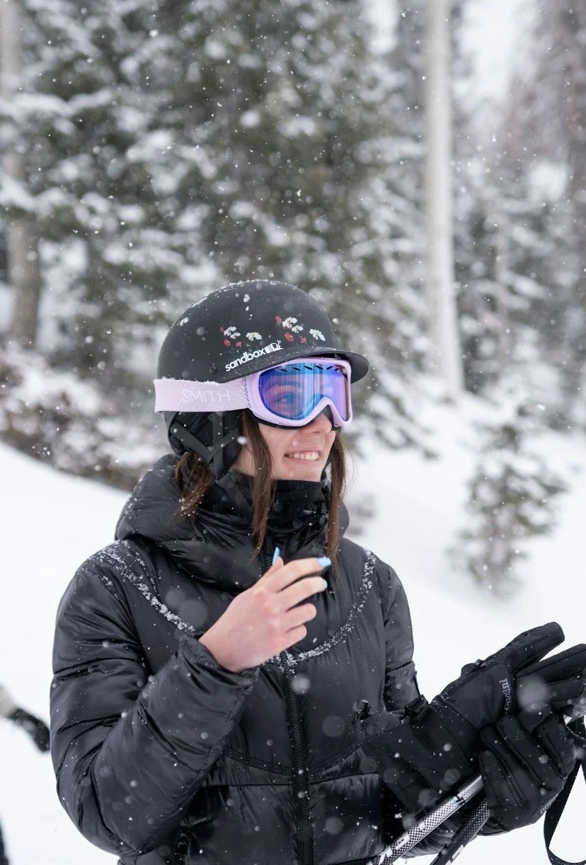 She was featured in Ski Magazine 