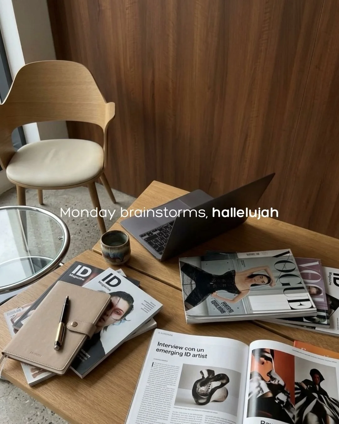 The little things that make us say... hallelujah. 🤍

Creative brand launches. Fashion events. Photoshoot days. Matcha-fuelled brainstorms. Mood boards that become reality. Canva tabs (too many). Women building brands. Ideas that turn into something 