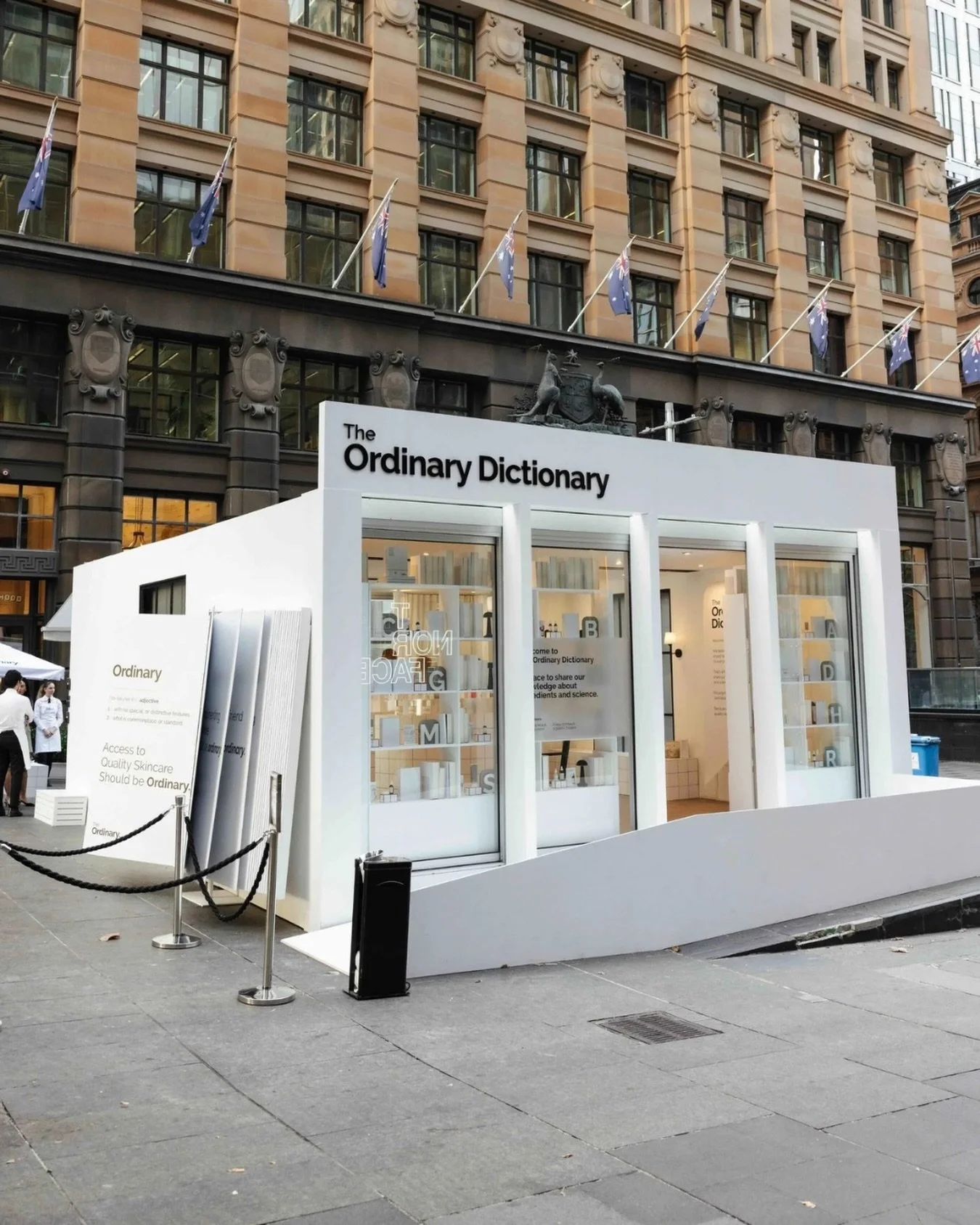 @theordinary turned a chemistry lesson into a masterclass in modern retail.

Instead of leaning into noise, they opened a Dictionary pop-up&mdash;stripping back the fluff to serve cold, hard facts. In an era saturated with AI misinformation, minimali