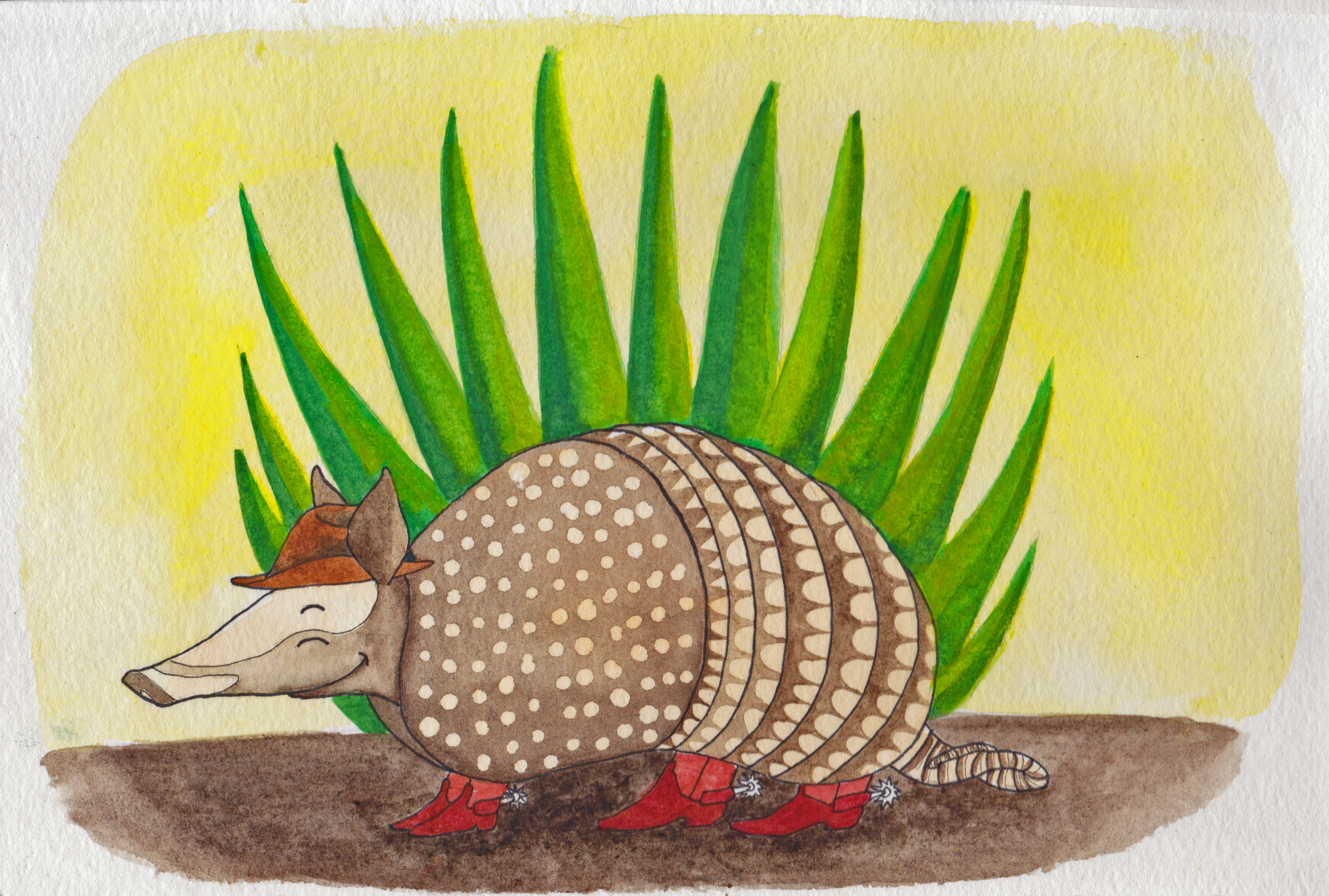  Watercolor &amp; ink, 2020 