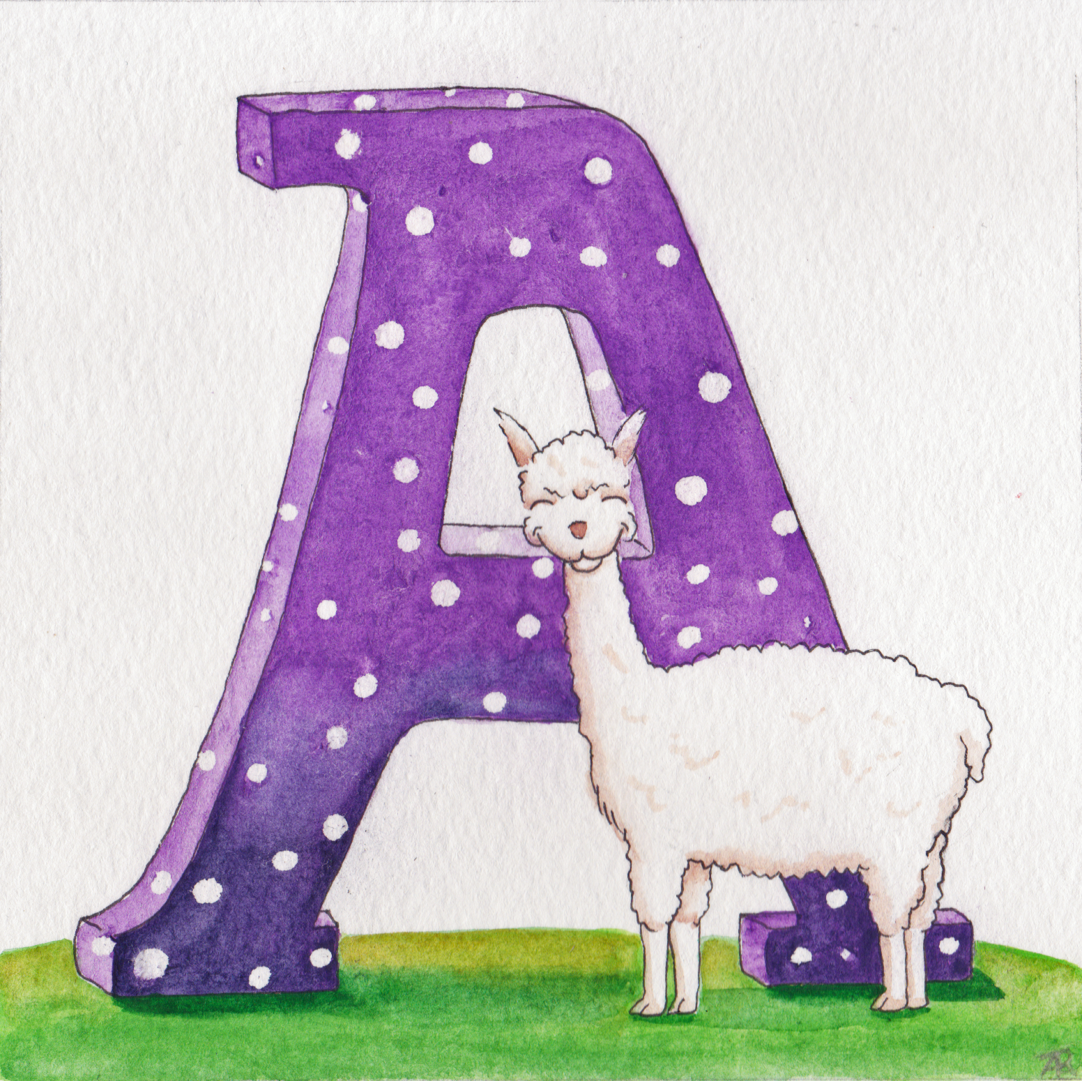A is for Alpaca