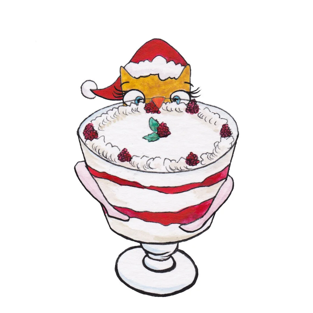  Watercolor, “12 Days of Christmas” 2020 