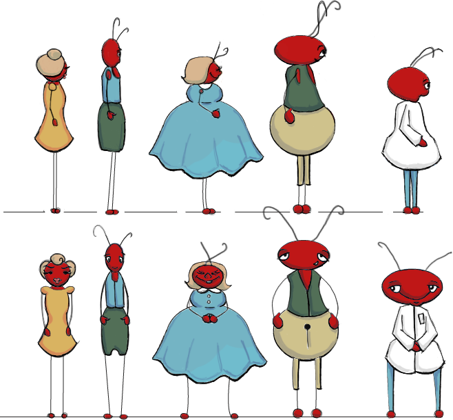 Ants - Created for Sir Crazy Pants, 2012