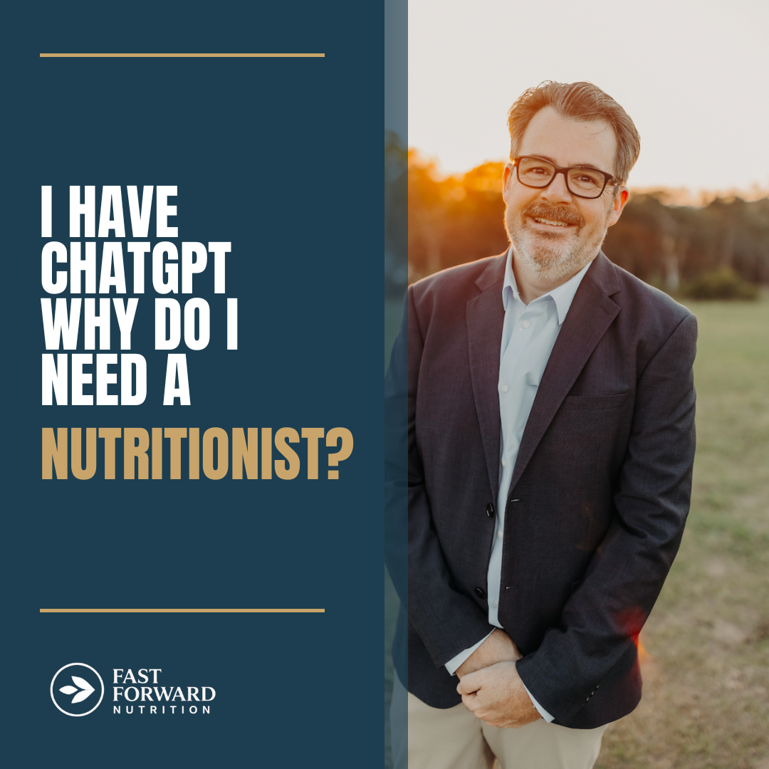 Why Do You Need a Nutritionist If You Have ChatGPT?