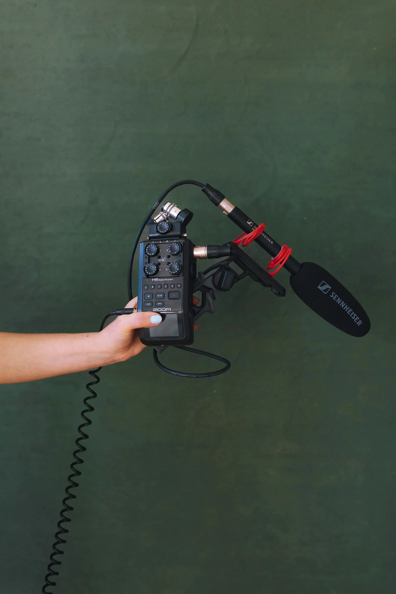 Oral history recording equipment