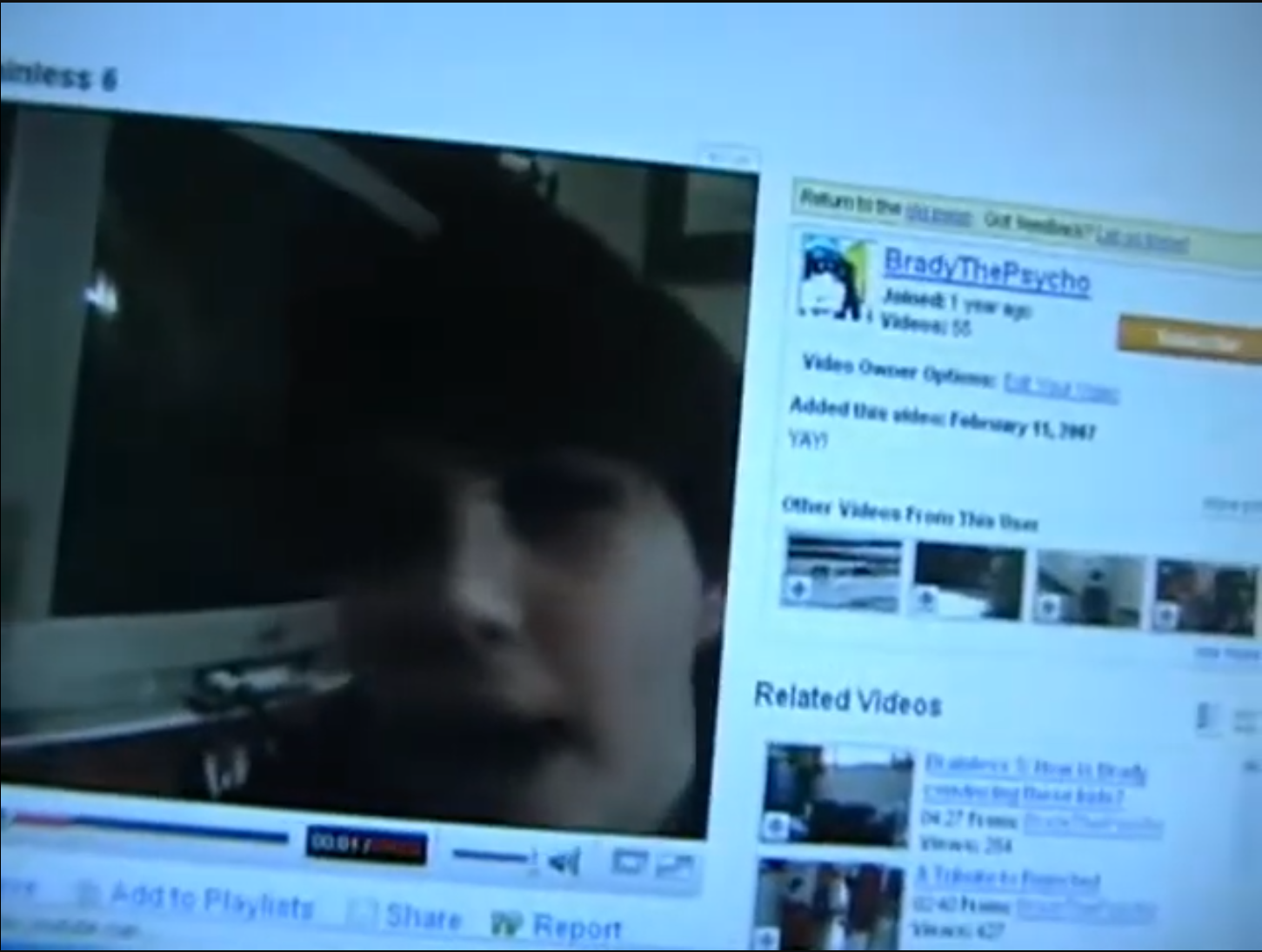 I got meta pretty early on - ranking the top and bottom 5 videos on my channel. Check out that ancient YouTube UI.