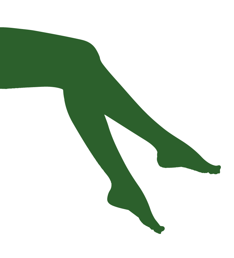 Green legs graphic