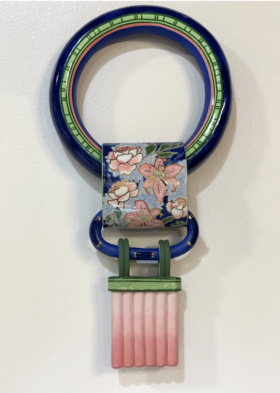 19" x 9" x 2.5
ceramic, underglaze, glaze, luster