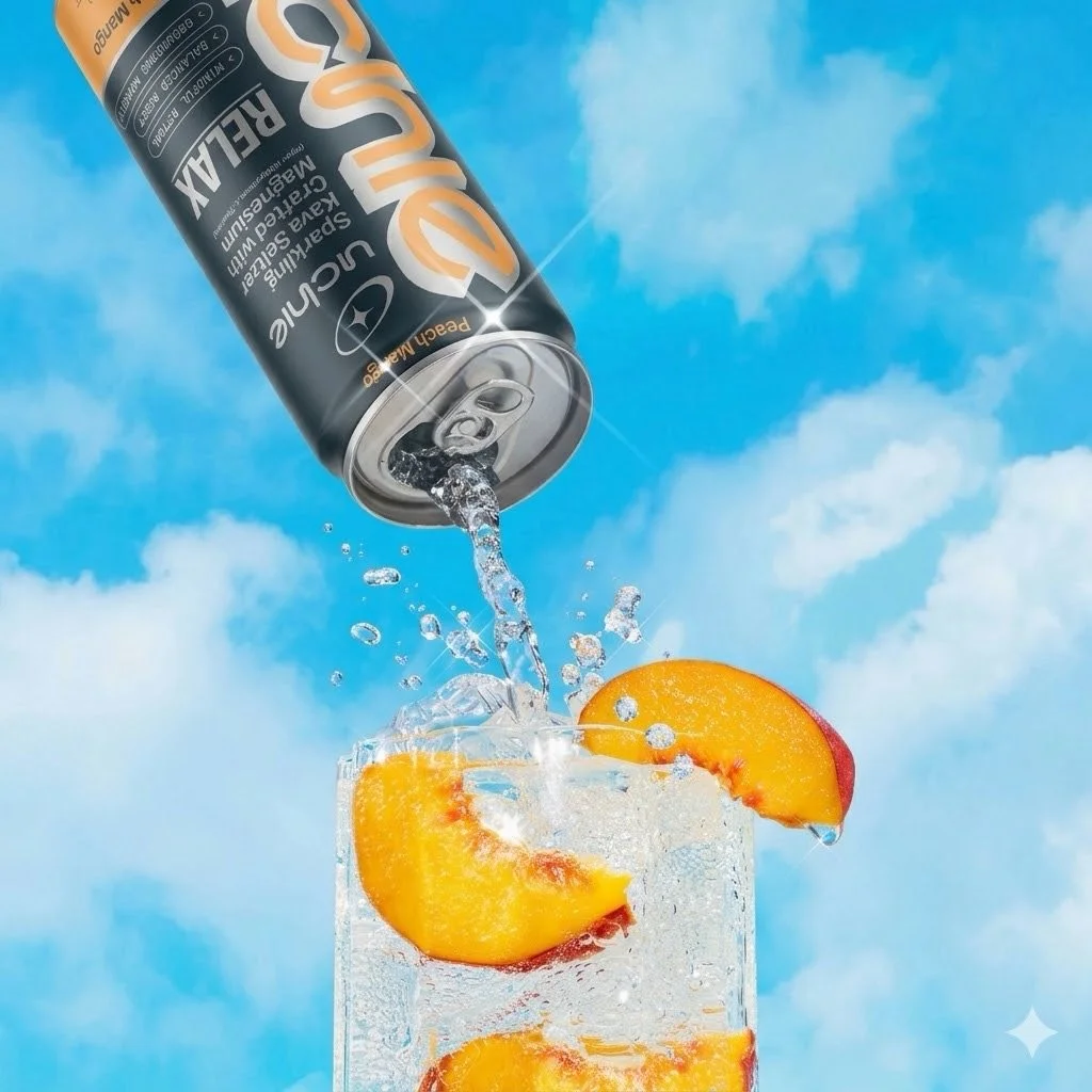 Meet your new ritual. ✨
Introducing the Uchie Relax Series &mdash; sparkling kava seltzers crafted with magnesium to help you unwind, reset, and fuel your flow.

🍑 Peach Mango
🍋 Yuzu Lemonade

Chill the mind. Spark the moment.
#drinkuchie #fuelyour