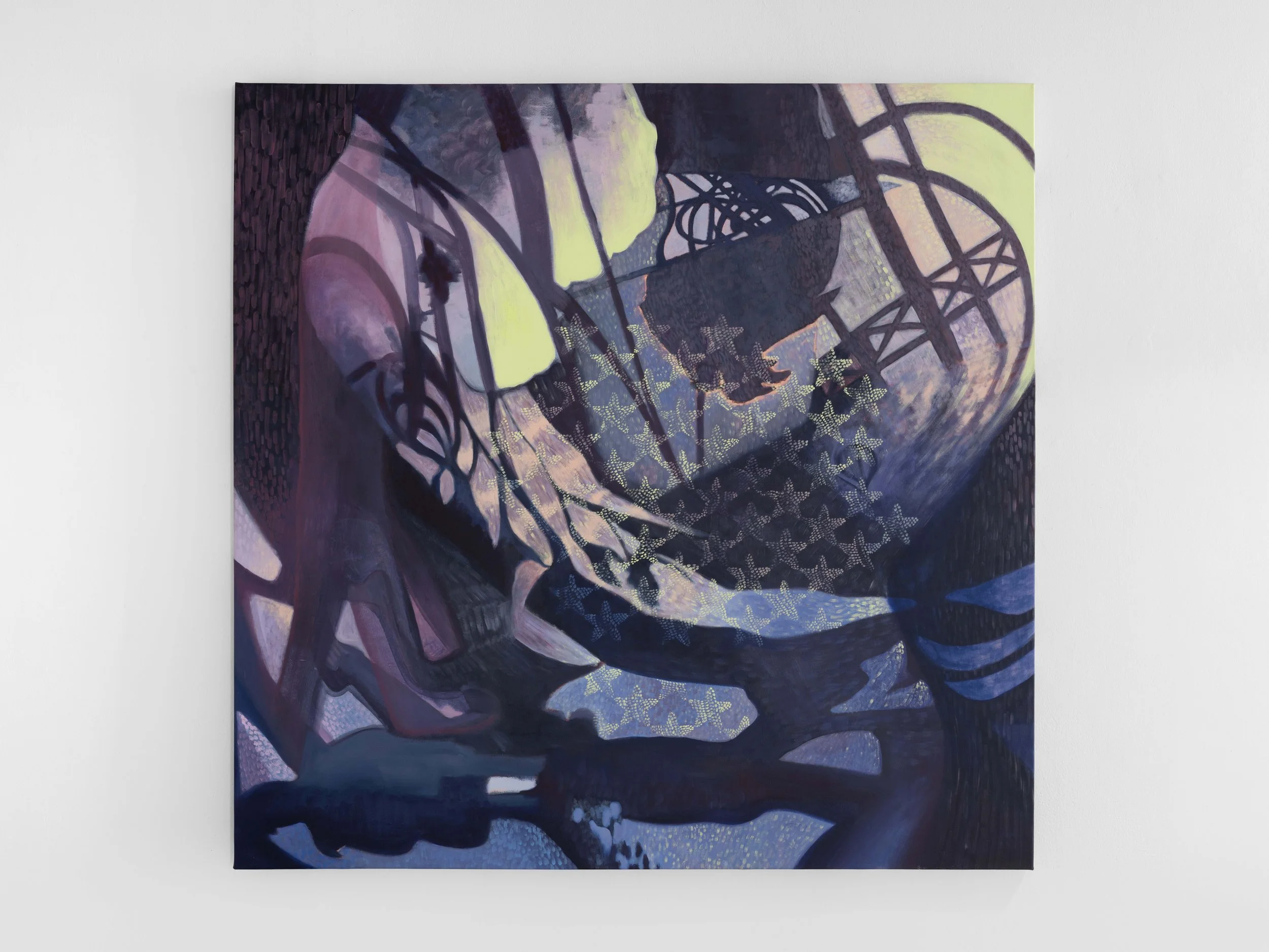 Hazal Özgür
I want to melt into the ground, 2025
Acrylic on Canvas
68 x 69 in