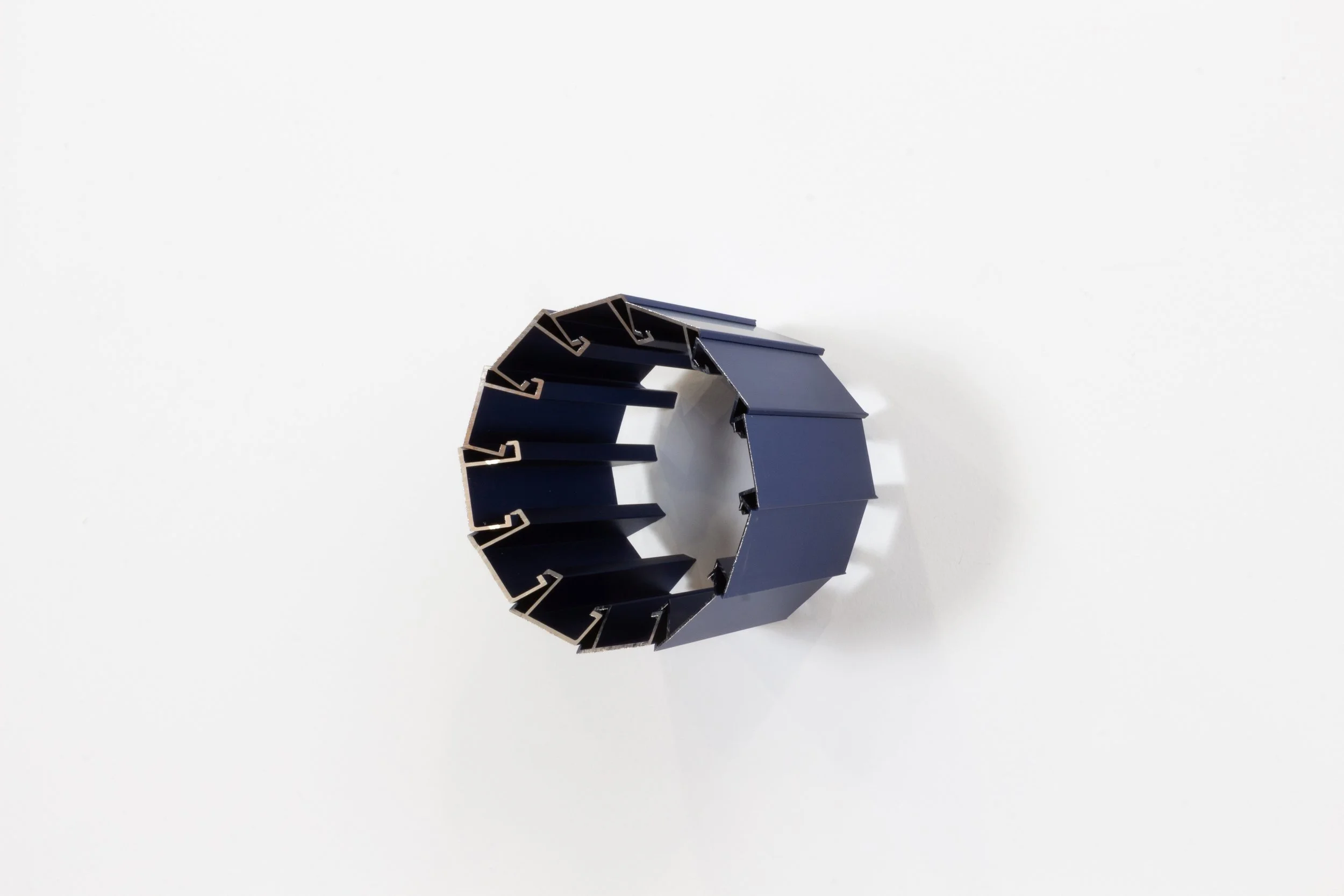 César López 
Component 11, 2025
8x8x8in
Anodized Aluminum