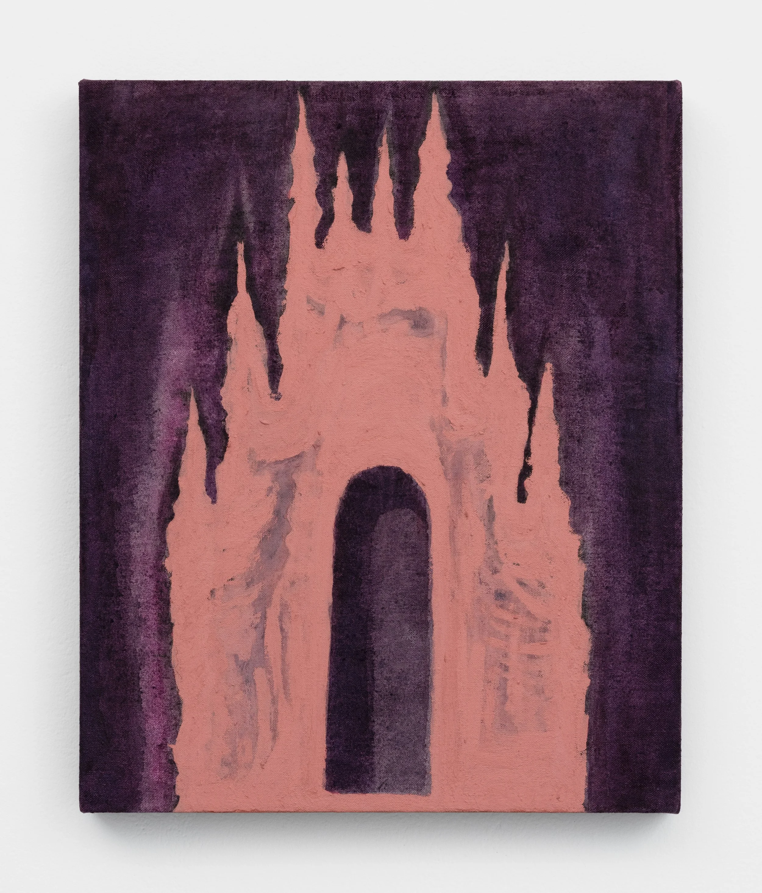 Kiki Serna, 2026
Origin
Acrylic ink, clay, charcoal, graphite on canvas
18” x 22”